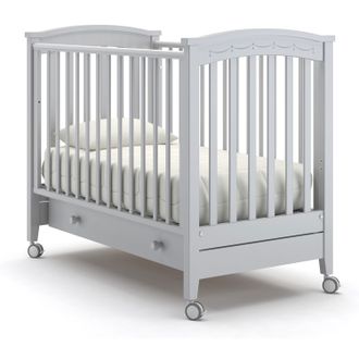 Детская кровать Nuovita Perla Solo, Gray / Серый