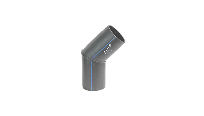 D225 SDR11 ОТВОД 45° СВАРНОЙ СЕГМЕНТНЫЙ ПНД ПЭ100