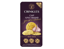 Кринклс Сыр хрустящий запеченный с чесноком 18г