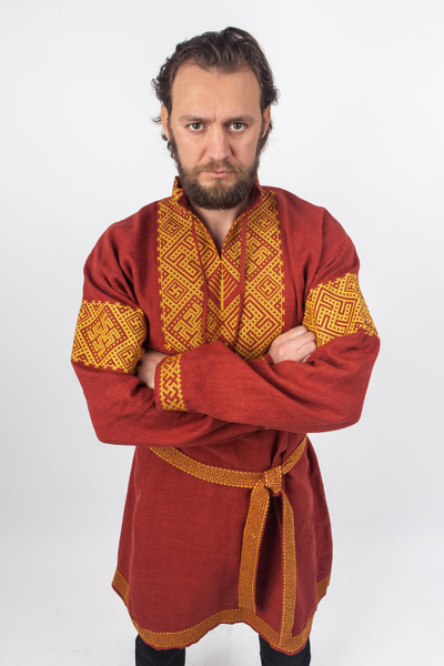 Рубаха с индивидуальным орнаментом "Сила Души"