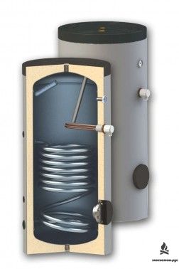 Бойлер косвенного нагрева с одним теплообменником SN 500 l