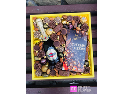 Коробка со сладостями №12 в Ростове-на-Дону | FRUTTI FLOWER