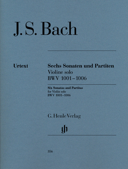 Bach. J.S. 6 Sonaten und Partiten BWW1001-1006 f?r Violine solo