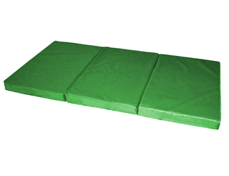 Мат гимнастический складной 2х1х0,1 метра (2000х1000х100 мм), 3 секции