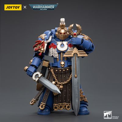 Чемпион Почетной Стражи Ультрамаринов (Warhammer 40k) - КОЛЛЕКЦИОННАЯ ФИГУРКА 1/18 Ultramarines Honour Guard Chapter Champion (JT6526) - JOYTOY