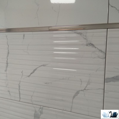 Плитка настенная Eurotile Statuario white decor 30 х 60 см под мрамор