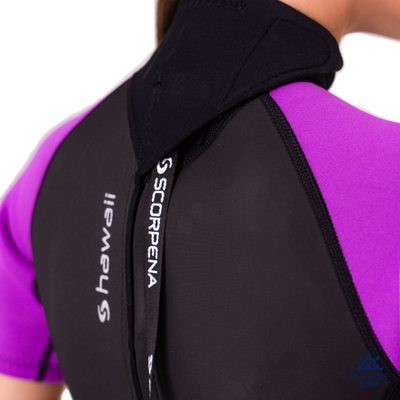 Гидрокостюм неопрен 3мм Scorpena Hawaii жен.пурпур р.L
