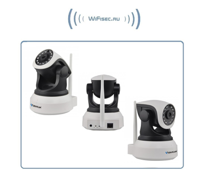 VStarcam. Видеоняня моторизированная WiFi/LAN видеокамера с DVR, Full HD (Я-диск)