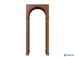 Межкомнатная арка с покрытием ПВХ Борно купить в Челябинске | КВИРТЕК