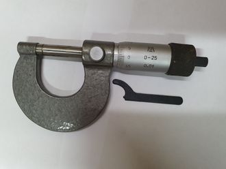 Микрометр 0-25 мм 0.01 мм (Корея)