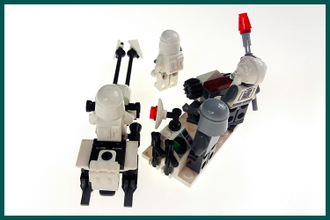 # 8084 Боевое Подразделение Штурмовиков–Клонов (Боевой Комплект 2010) / Snowtrooper Battle Pack 2010