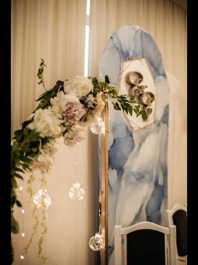 Декор фона президиума "Нежность"