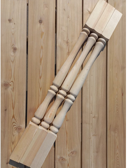 Балясина срощенная АНГЛИЯ сосна 50мм*50мм*90см