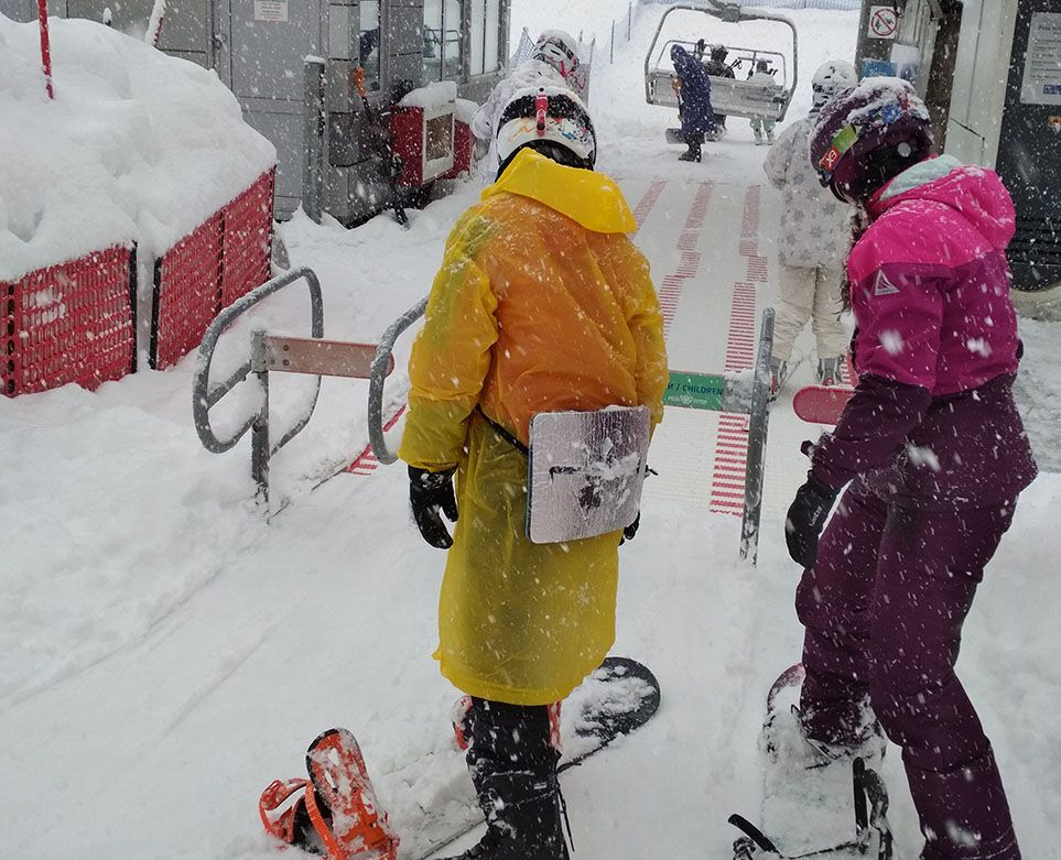 Дождевик для сноуборда в Сочи на Розе Хутор