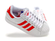 Adidas Superstar (Белые с красным)
