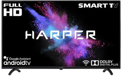 Телевизор Harper 40F721TS  40"  Full HD  Smart TV  Черный