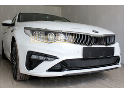 Защита радиатора KIA Optima 2018- black низ