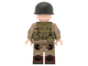 Офицер 101-й воздушно-десантной дивизии | United Bricks WW2 U.S. Paratrooper Officer