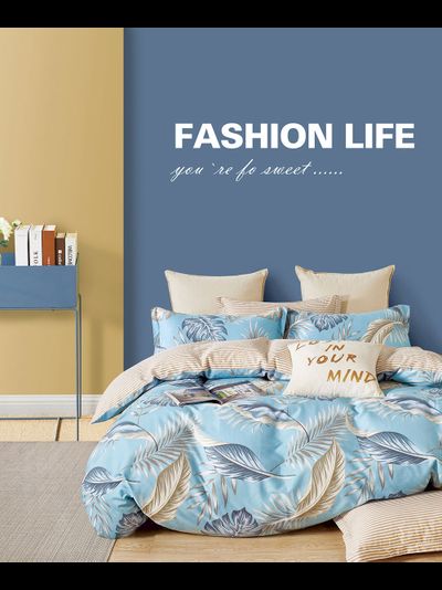 Постельное белье TANGO Twill сатин двуспальное 180x210x1 220x245x1 50x70x2 TPIG2-1723-50