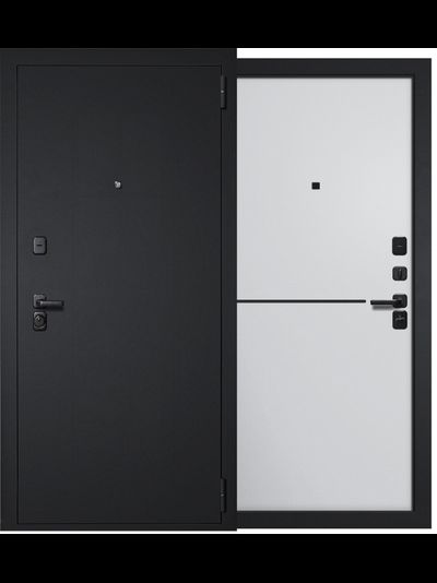 Дуэт 3К Букле темный- Белый