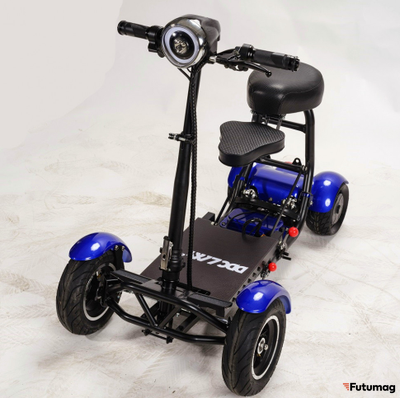 Трицикл GreenCamel Кольт 815 (36V 15,6Ah 2x400W) FAT Красный