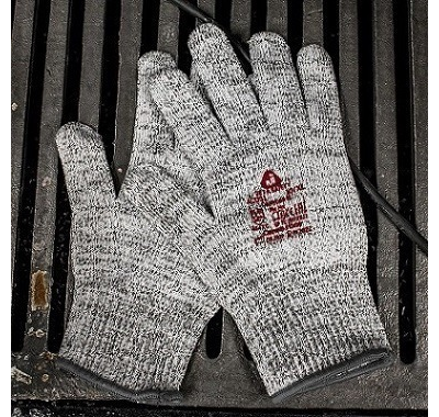 Перчатки трикотажные для защиты от порезов (5 класс) Jeta Safety Samurai JC051-С01 серые