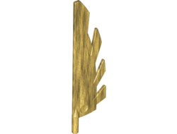 Wing 9L with Stylized Feathers, Pearl Gold (11091 / 6024604)
