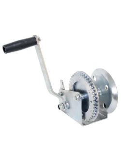 Трейлерная лебедка ручная Lalizas 11882 двухскоростная 5,1:1 и 12,2:1 рабочая нагрузка 1135кг из углеродистой стали