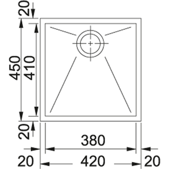 Мойка Franke Planar PPX 110-38