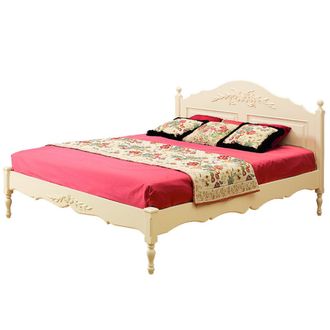 Кровать с низким изножьем