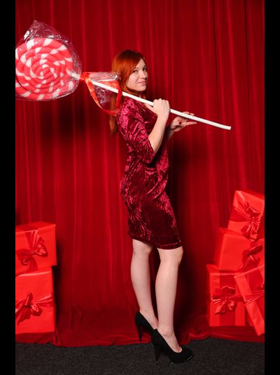 Платье 596-0125 бархат