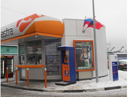 Реклама на АЗС в районе Медведково Северное