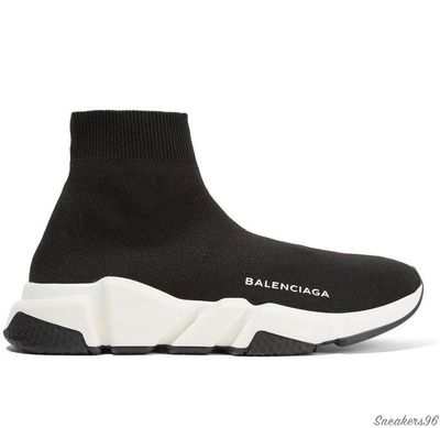 Balenciaga Speed Trainer Triple Black-white  Унисекс (36-45)