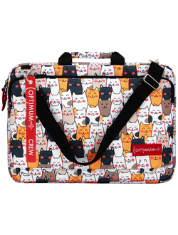 Сумка для ноутбука 17.3 - 18 дюймов Optimum RL, котики