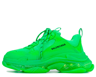 Balenciaga Triple-S (БАЛЕНСИАГА) Clear Sole зеленые в Рязани