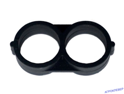 Заглушка трубки 16мм восьмёрка