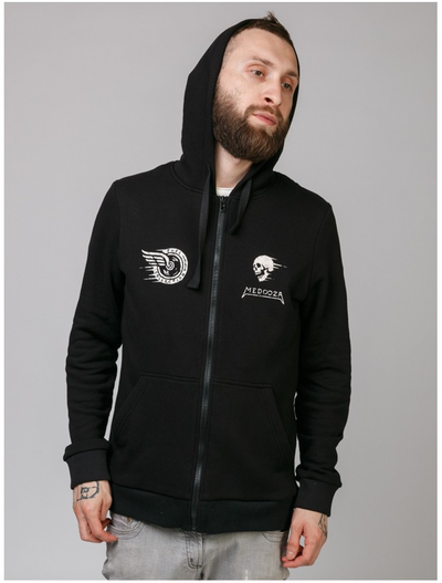 Толстовка Medooza Ветер Черная
