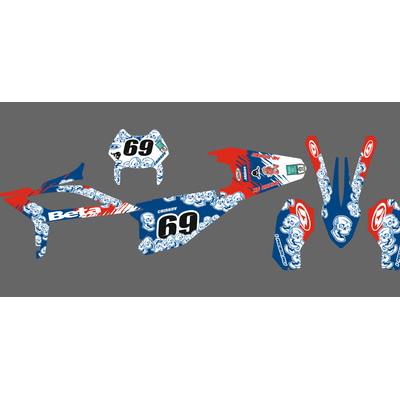 Наклейки на мотоцикл Beta RR 2020-2022 #1976