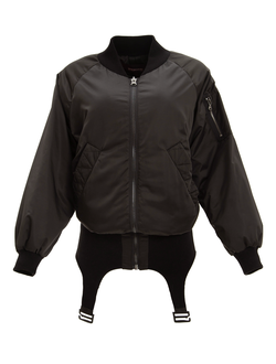Бомбер Reverse Черный