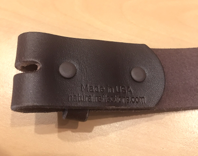 Однослойный гладкий 100% кожаный ремень под пряжку