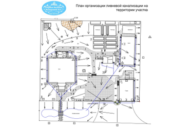 Согласно выполненного проекта были сделаны земляные работы по отводу паводковых вод и ливневых вод