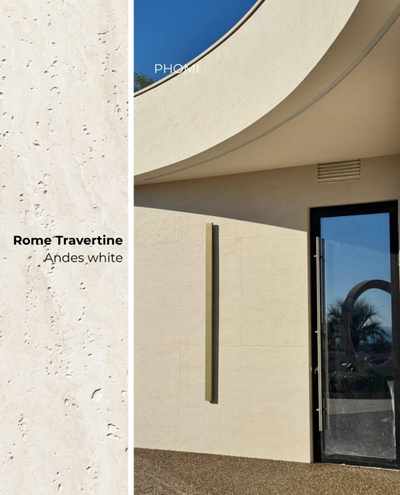 Rome Travertine Andes White