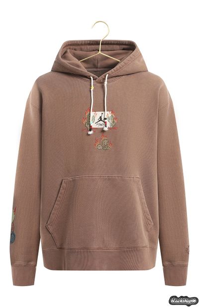 Толстовка Nike x Travis Scott Jordan Flight Graphic Hoodie Archaeo Brown (S, M, L, XL)