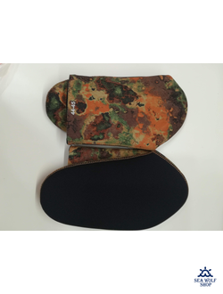 Носки неопреновые 7мм AquaDiscovery "OPEN CELL Duratex Camo" p.44/45