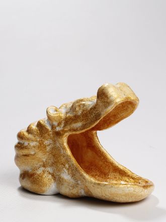 СУВЕНИР "Добрый бегемот 3" золотистый