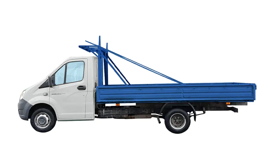 Хороша при перевозке длинных грузов - досок, труб , профиля