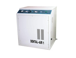 КОМПРЕССОР ВОЗДУШНЫЙ БЕЗМАСЛЯНЫЙ DENTAL AIR 1/24/379 (в кожухе), 100 л/мин, ресивер 24 л