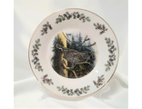 Тарелка "Рябчик на старой сосне" ф20