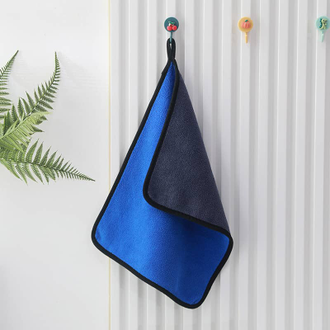 Набор цветных тряпочек для уборки из микрофибры многоразовые универсальные, размер 30 см * 30 см, количество 5 штук