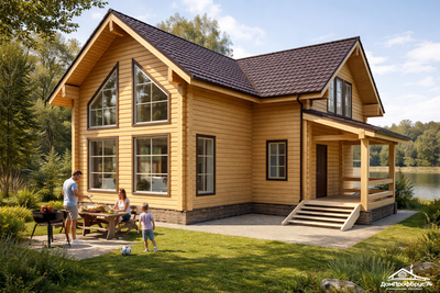 «Банный Рай»  131,75 м²